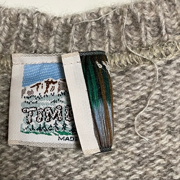 Vintage Timberline Wool Blend Sweater Vest - Picture 8 of 8